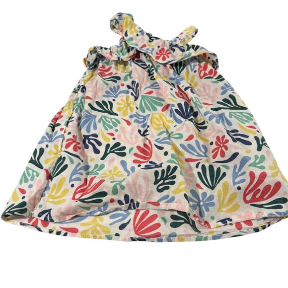 Free Assembly XS (4/5) Girl Multicolor Tropical Dress - Picture 3 of 6